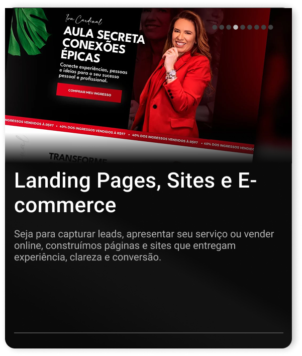 1mblLanding Pages, Sites e E-commerce